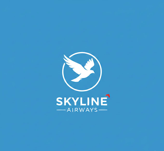 design a modern and professional airline logo