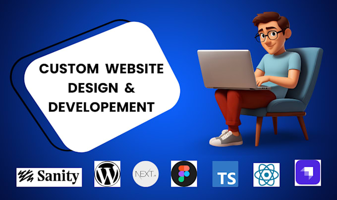 do website design and custom website development using next js, headless cms