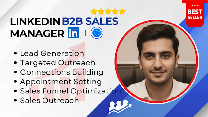 be your linkedin b2b sales and marketing manager