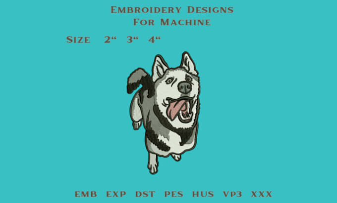 do custom pet embroidery digitizing