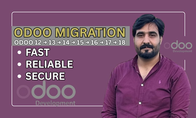 upgrade your odoo version and migrate your database