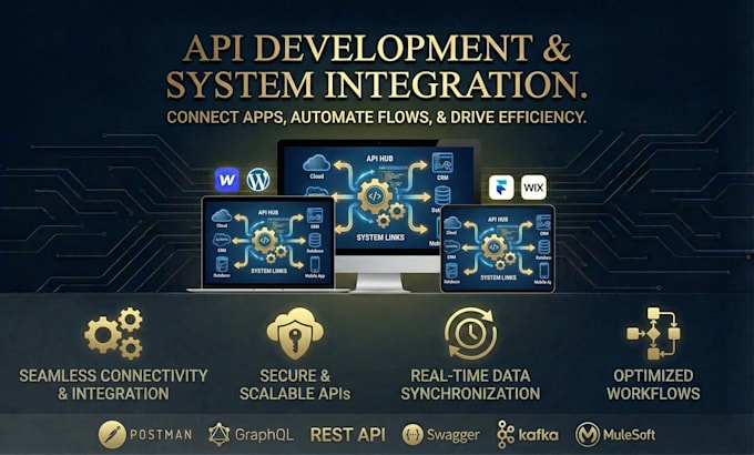 develop secure rest apis and integrate third party services