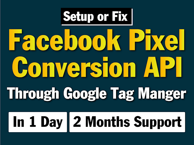setup facebook pixel conversion API, fix meta pixel, server side tracking by GTM
