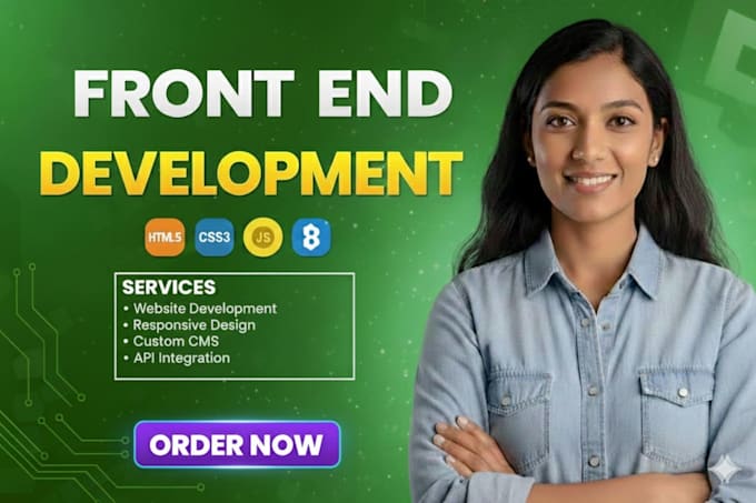 design a modern responsive website using HTML CSS javascript