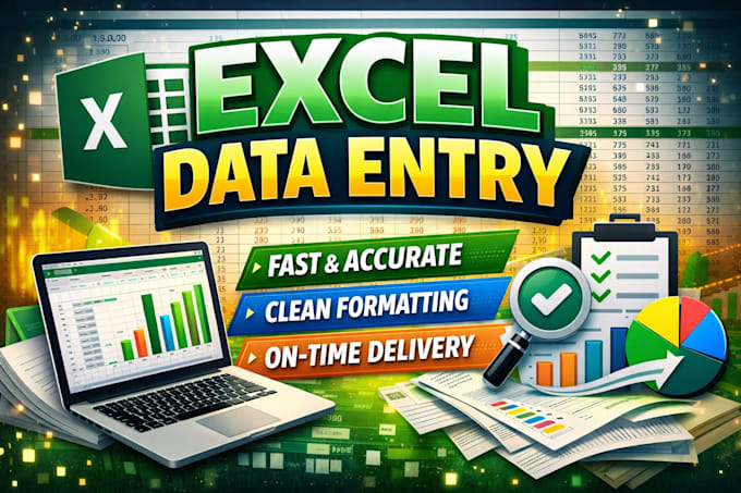 excel data entry services