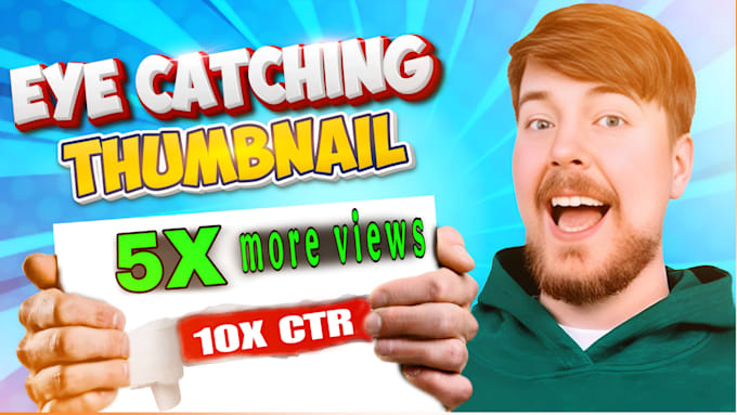 Design high ctr thumbnail by Mmthumbnails90 | Fiverr
