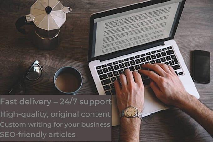 write blog posts and articles