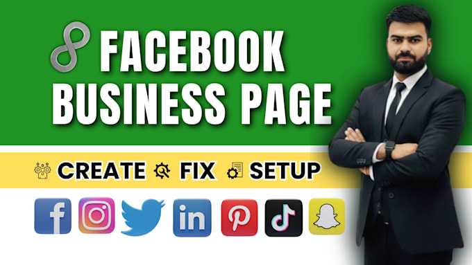 create and setup facebook business page