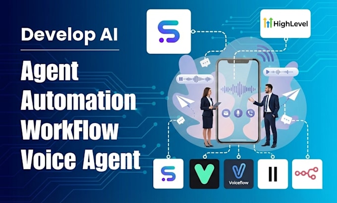 develop ai voice agent, ai receptionist using vapi, retell, synthflow