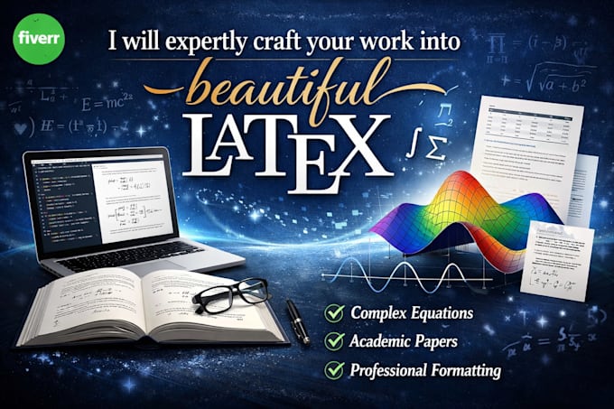 expertly craft your work into beautiful latex