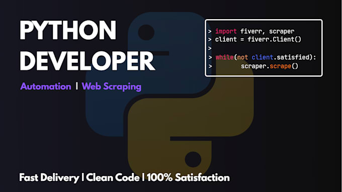 code python bot, web scraper, automation script
