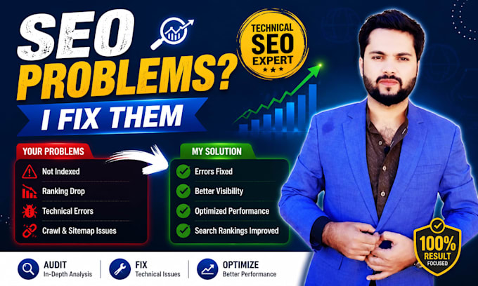 fix technical SEO errors and improve your website performance