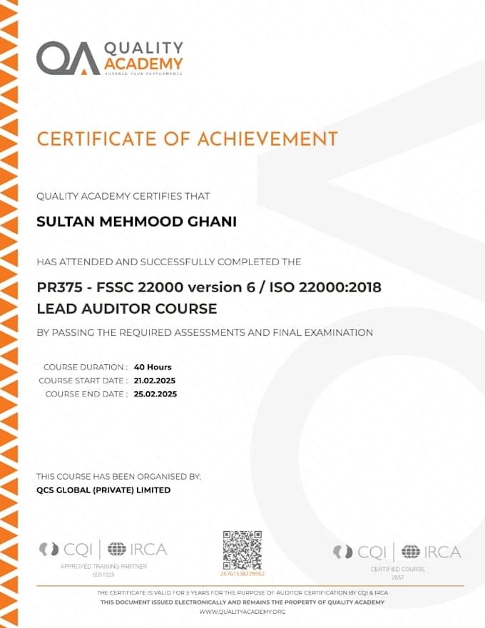 provide audit ready haccp documentation for food businesses
