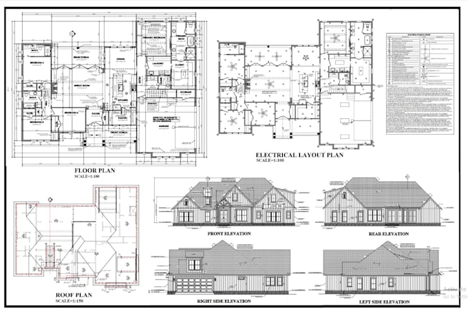 be german architect for architectural plan drafting for house floor plans