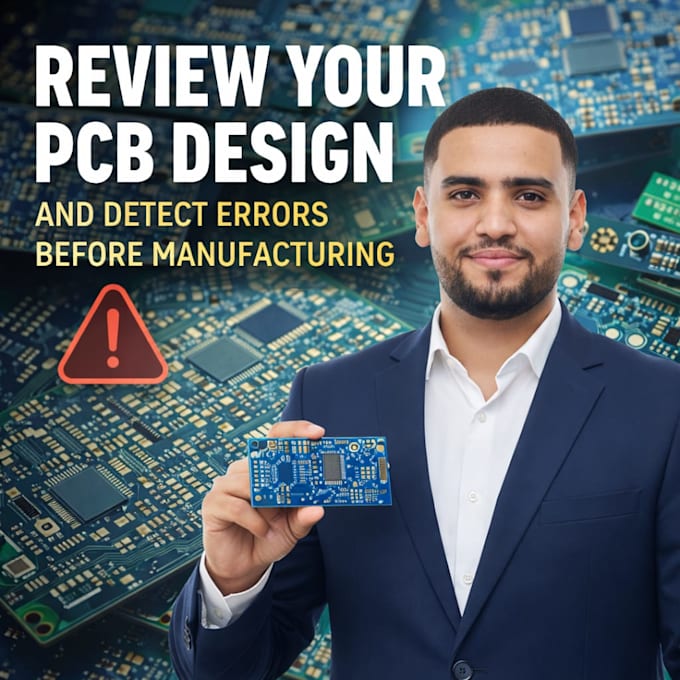 review your pcb design and detect errors before manufacturing