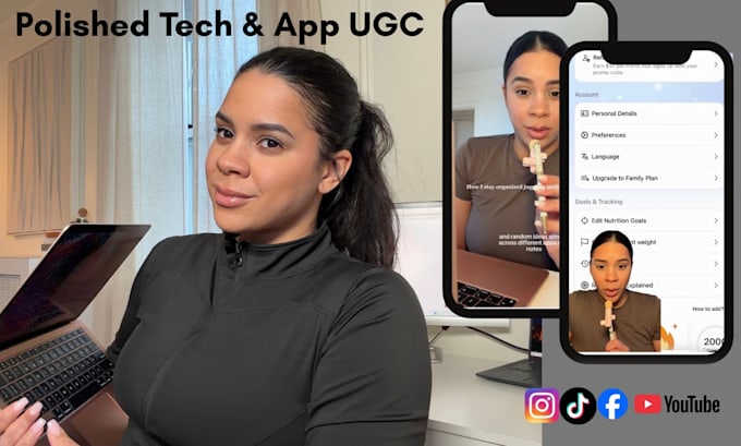 create ugc social media ads for your tech app or business