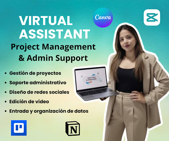 be your virtual assistant and graphic designer