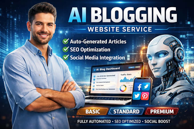 build a high quality ai SEO blog with automated content and fast setup