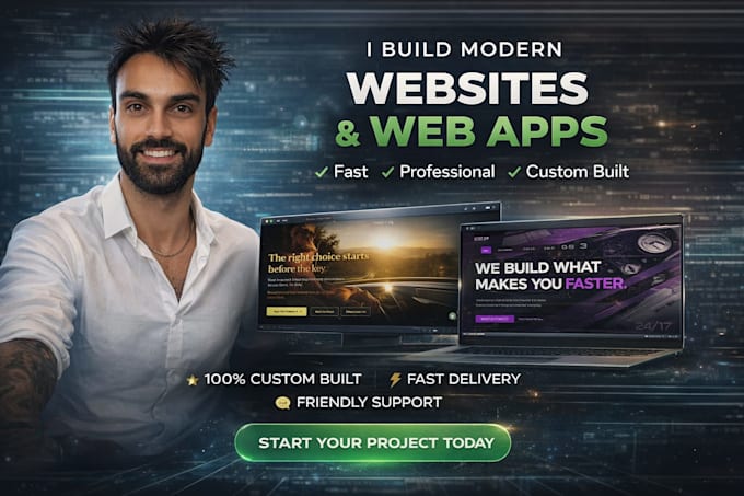 create a stunning react landing page with tailwind CSS and animations