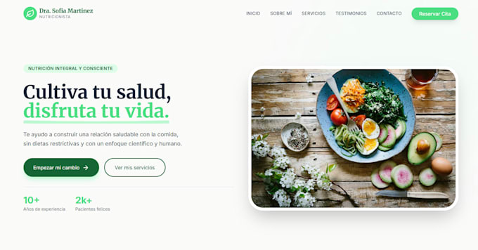 desarrollaré un sitio web profesional en HTML, CSS y javascript