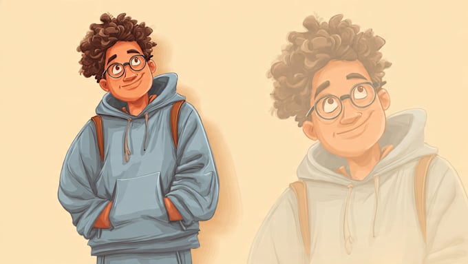 draw any cartoon illustration
