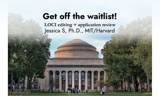 edit your waitlist, transfer, loci, intent, cover letter