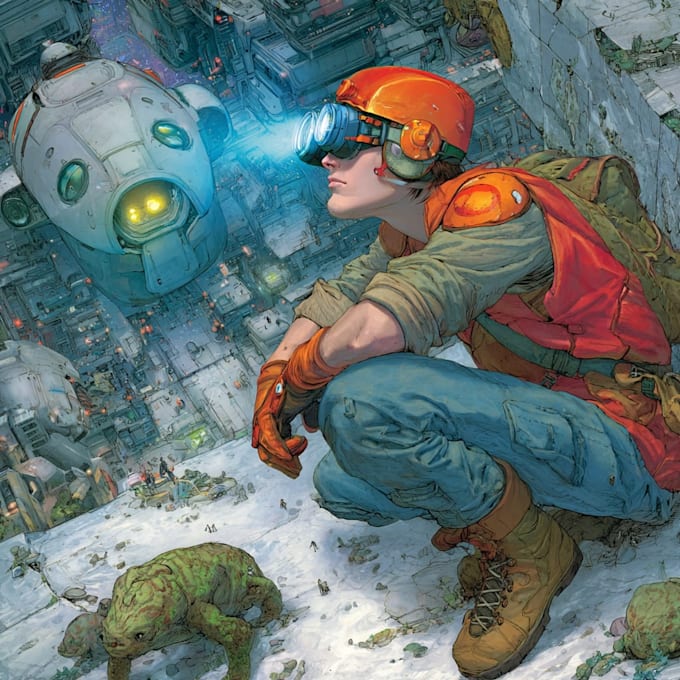 sci fi illustration and sci fi art