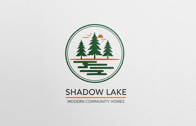 create modern nature inspired community logo