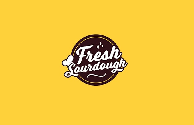 design sourdough bakery cafe logo