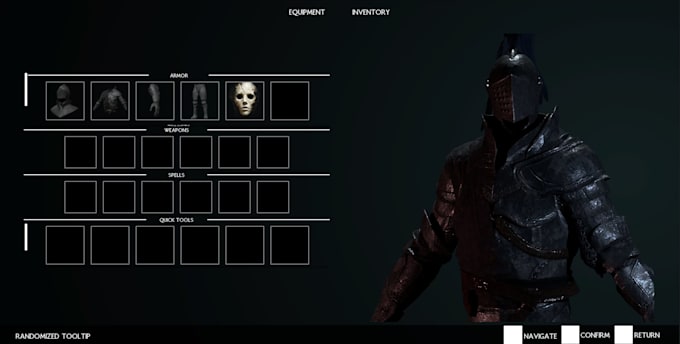 create an in depth inventory system for ue5