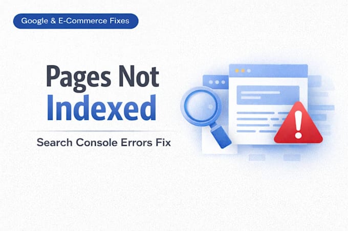 fix google search console errors and all page indexing issues