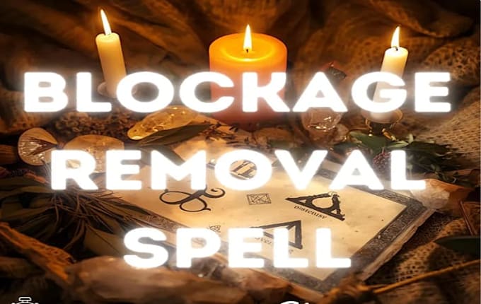 blockage removal spell, eliminate obstacles, hex removal spell