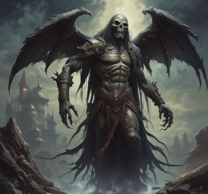 fantasy horror and fantasy horror character