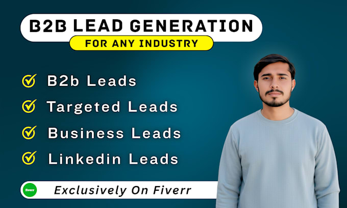 do b2b lead generation and data mining for any industry