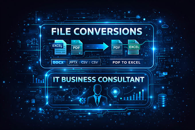 provide IT business consultation