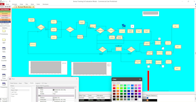 do simulation models in arena, simio, anylogic, netlogo, comsol and flexsim