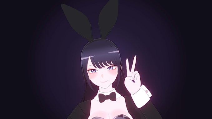 create 3d model anime characters in blender