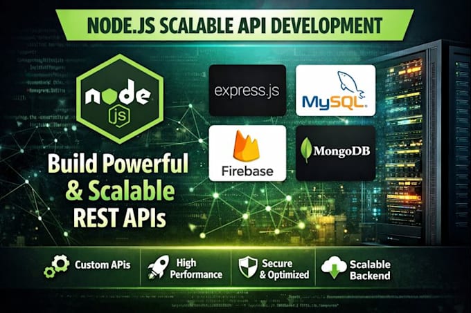 develop scalable rest apis and backend systems