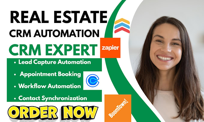 setup zapier integration boomtown follow up boss calendly workflow automation