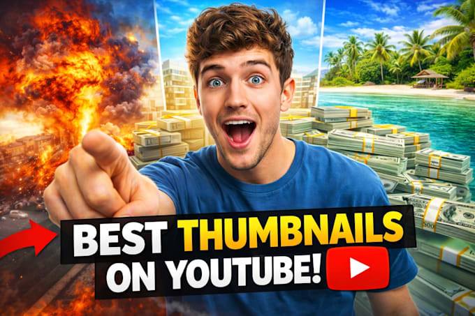 design viral high CTR thumbnails