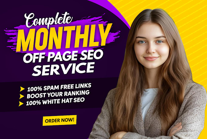 do monthly off page SEO for top google ranking