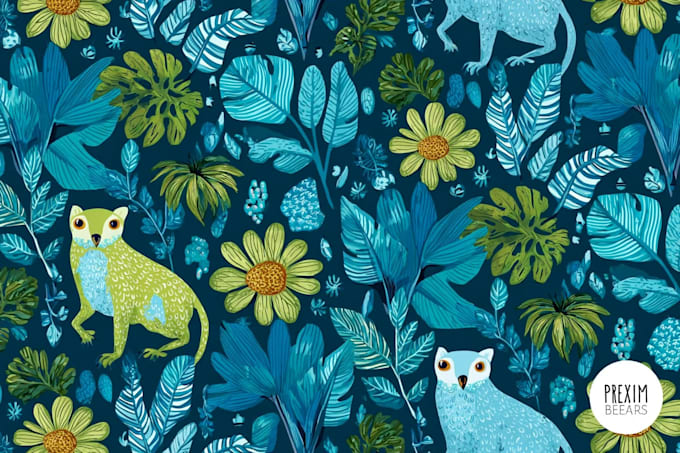 create seamless pattern ready for print