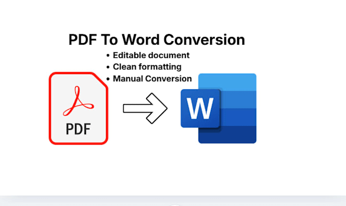 Accurately do pdf to word conversions including clean formatting and ...