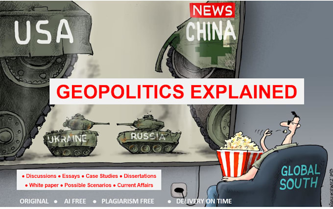 analyze geopolitics and current affairs