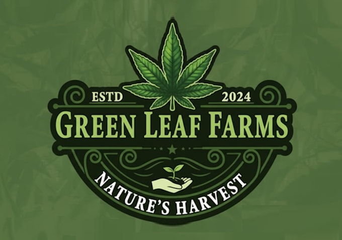 design modern cannabis weed marijuana logo