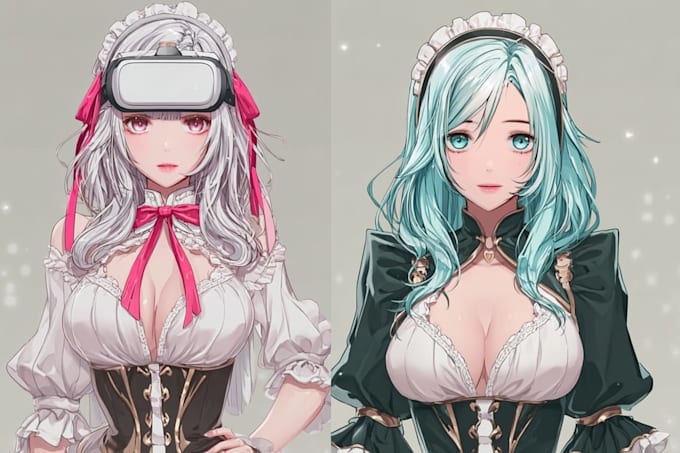 design and rig live2d model for vtuber streaming avatars