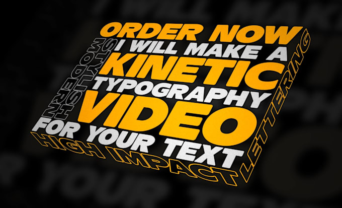create animated lettering and titles