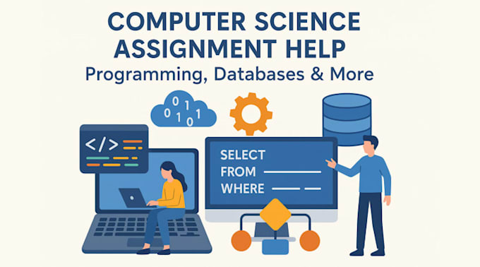 do computer science assigned, python, cpp, java programming tasks and projects