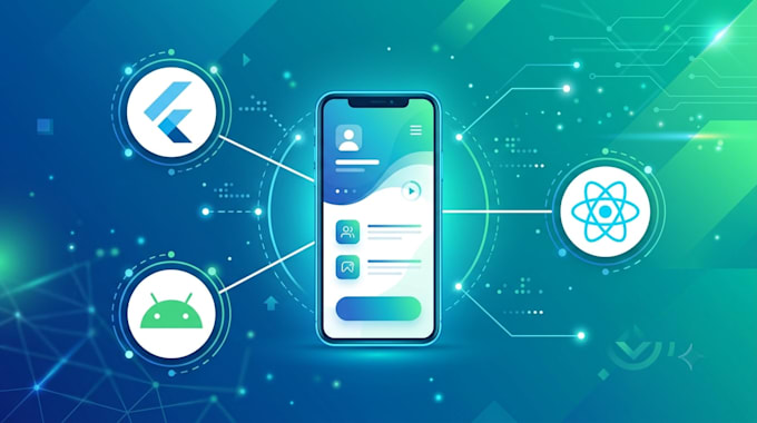 build react native and flutter mobile apps