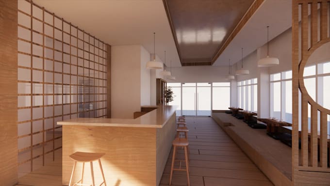 create sketchup 3d modeling and enscape rendering
